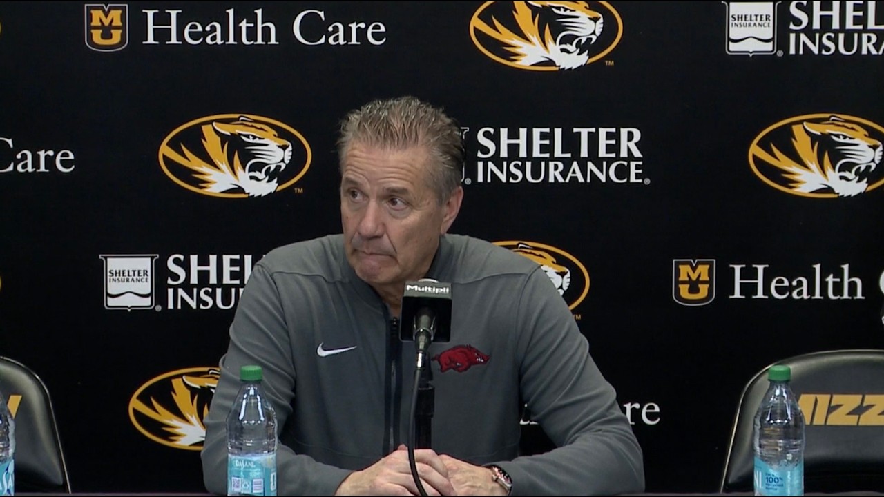 John Calipari postgame - Arkansas 88, Missouri 84
