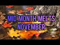MID MONTH MELTS (November) #midmonthmelts #waxmelts #smellgoods