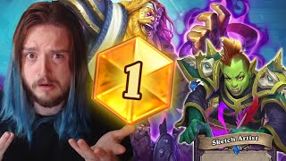 OVERWORKING in Whizbang's Workshop | Fatigue INSANITY Warlock Is THE BEST DECK in Hearthstone!!! screenshot 5