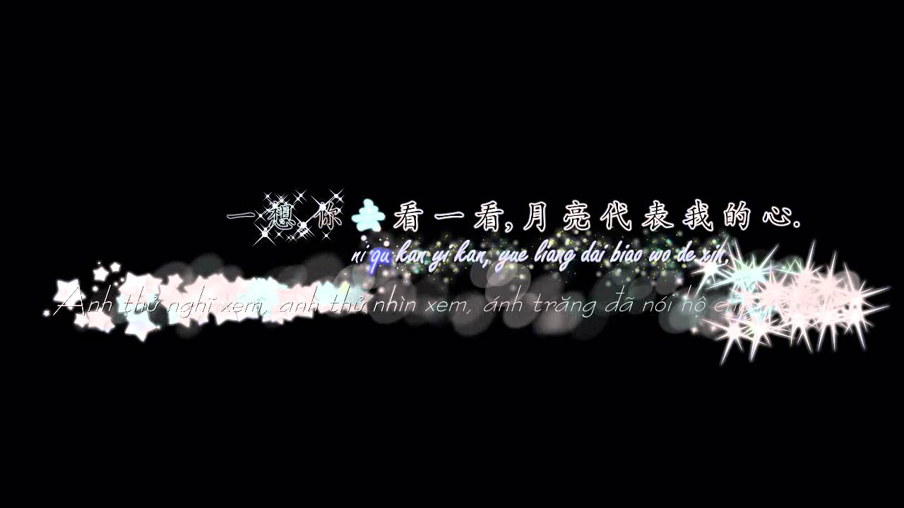 [ Aegisub Translation Effect ] Tình Em như Ánh Trăng