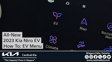 All-New 2023 Kia Niro EV | How To Use Your EV Menu!