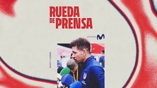 Simeone Rueda De Prensa Previa Al Atlético De Madrid-Real Oviedo Laliga 202526, Jornada 14