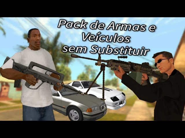 Added 70 Weapons Pack (70 novas armas adicionadas) - MixMods