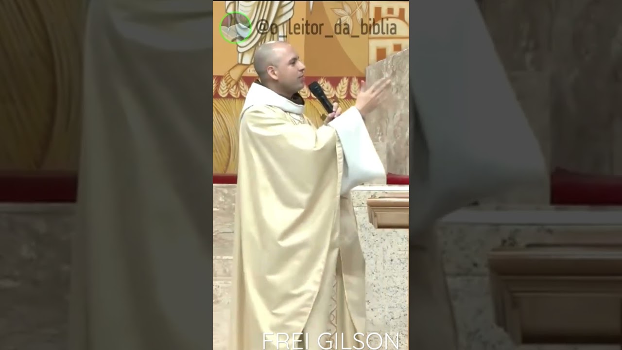 Pregação de Frei Gilson.