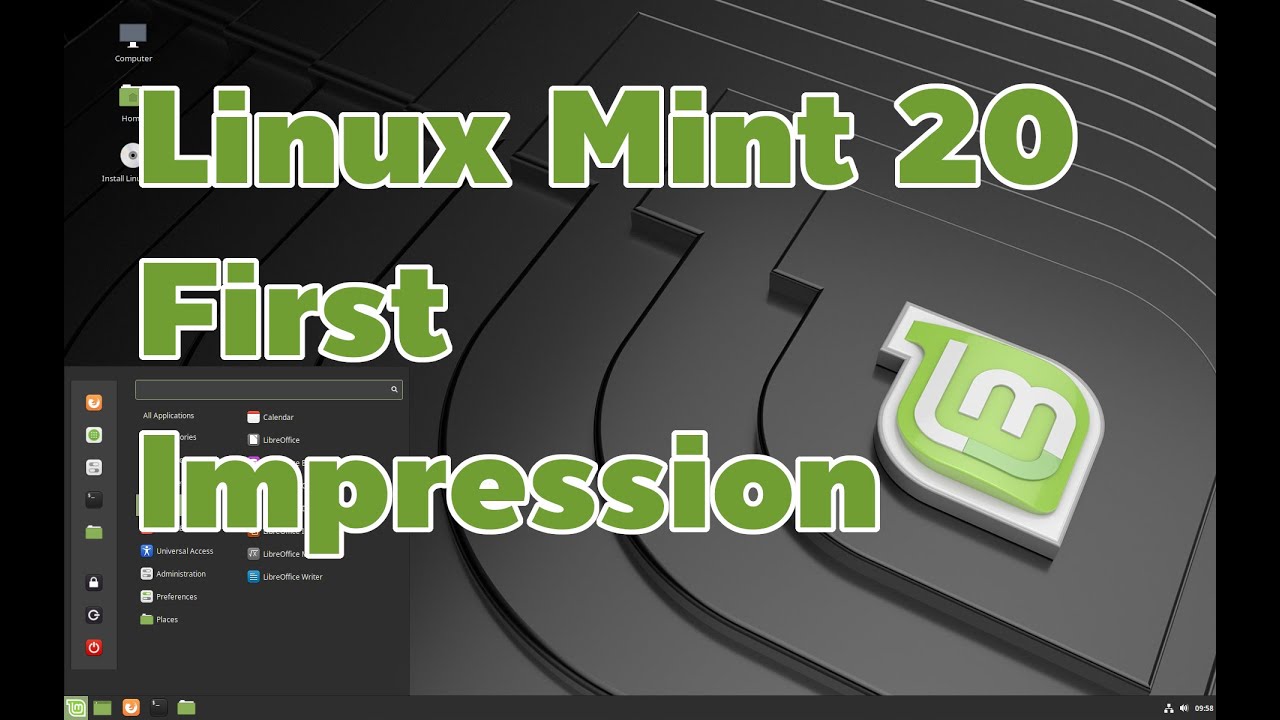 โปรแกรม ลีนุกซ์  New Update  Linux Mint 20 First Impression : ลีนุกซ์ที่มือใหม่คู่ควร [คันทรีลีนุกซ์ #50]