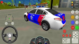 Mobil Polisi Lalu Lintas Amankan Jalan - Mobil Balap Polisi Simulator Android Gameplay screenshot 4