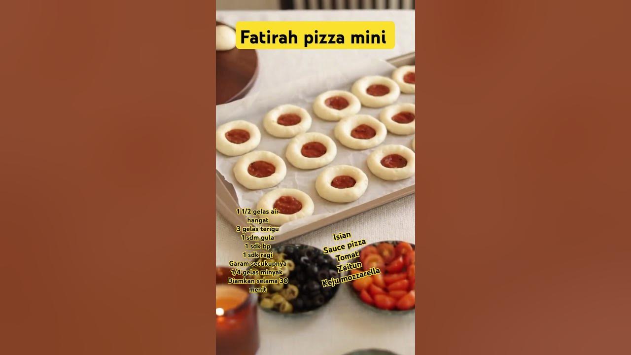 resep membuat fatirah pizza mini #makanan arab