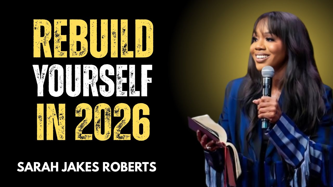 REBUILD YOURSELF IN 2026 | New Year Motivational Speech by Sarah Jakes Roberts