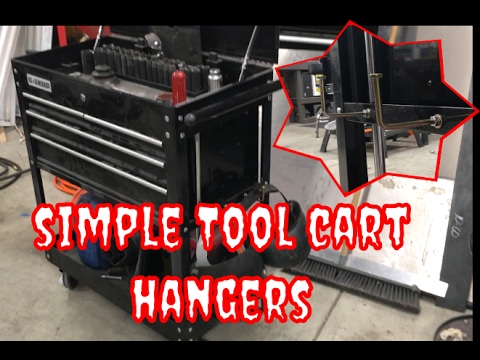 Harbor Freight Tool Cart 5 Minute Mod Youtube