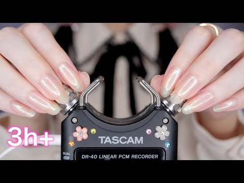 ASMR 最高の睡眠へ誘う TASCAM 最強トリガー 3時間 (No Talking)