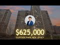 Inside $625,000 condo w/ NYC views - 200 Winston Dr 2605, Cliffside Park, New Jersey.
