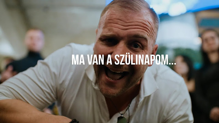 Kiss Tomi (ft. Kovács Andy)- Ma van a szülinapom