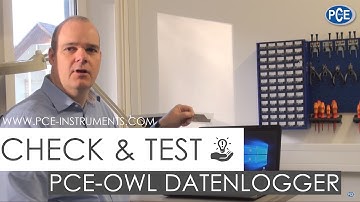 Einweg Temperatur Datenlogger PCE-OWL