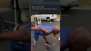 Terry Crews caught bussin it down in ATL 😩 #atlanta