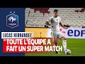 Réaction de Lucas Hernandez, Equipe de France I FFF 2020