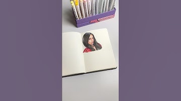 yoonchae katseye drawing#yoonchae  #katseye #yoonchaekatseye #sketchbook #drawing