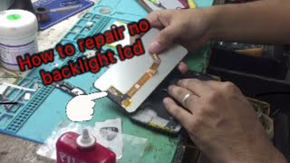 oppo a3s display light solution // HOW TO REPAIR BACKLIGHT PROBLEM