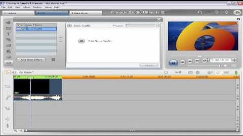 Pinnacle Studio 12 Tutorial-Boris Graffiti