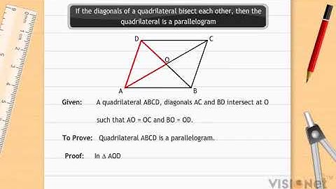 Properties of a Parallelogram Part 3 Quadrilaterals CBSE Class 8 Maths