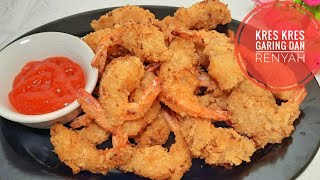 Resep Udang Goreng Telor Asin Yang Enak Banget Ala Chinese | Chinese crispy shrimp recipe