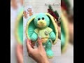 Crochet bunny toy stuffed animal softie amigurumi