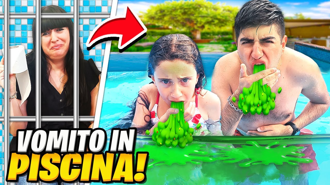 GIADA E RIKY SI SENTE MALE DOPO AVER FATTO IL BAGNO IN PISCINA E MAMMA ...
