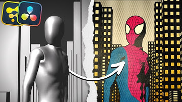 Make This SPIDER-VERSE Inspired Look in Davinci Resolve