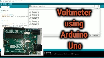 How to make Simple DC voltmeter using Arduino Uno | Electronics Hour