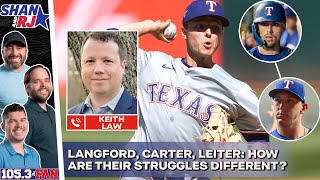 Keith Law On Rangers Pitching Development, Langford/Carter/Leiter Struggles | Shan & RJ