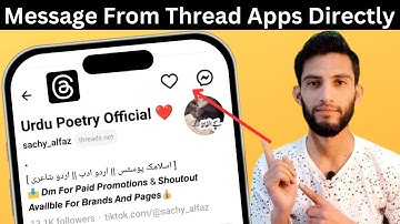 Threads par message kaise kare | Thread message kaise kare | How to chat in threads app