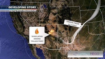 Metacast from ChyronHego: Smoke dispersion simulation