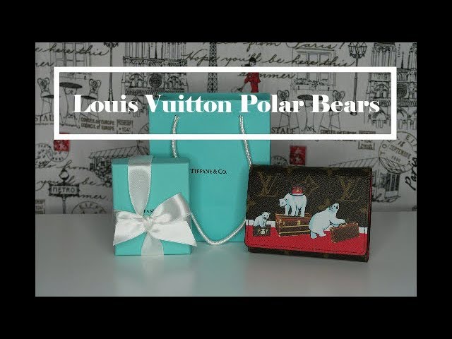 Louis Vuitton Limited Edition Polar Bear Sarah Wallet