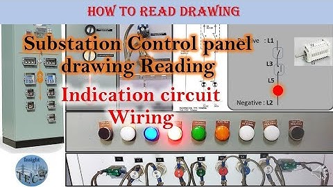How to read 11kv jyoti make panel  Indication circuit drawing? || Hindi
