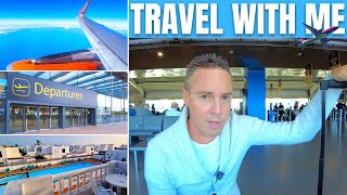 Travel Day  EasyJet Flight To Lanzarote & I Try An Airport Lounge