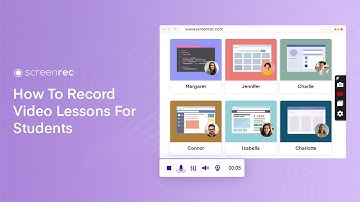 😮How To Record Fantastic Video Lessons For Students With A Simple Screen Recorder