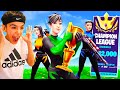 13 Year Old Reaches Division 9 In Arena Fortnite With New Pro Trio! (12,000 Points)