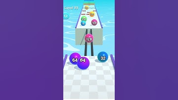 BALL RUN 2048 GAME ⚽️❗️ All Levels Gameplay Android, IOS Walkthrough #61 🎮