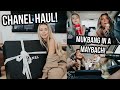 Chanel haul! Mukbang in a Maybach! Being boujee all day!