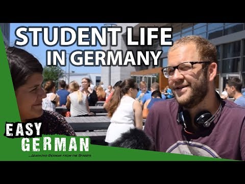 Student life in Germany | Easy German 99