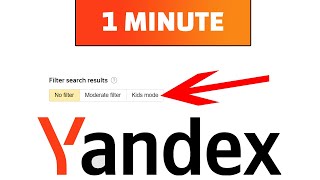 Yandex - Turn on/off Search Filter [Solved] screenshot 4