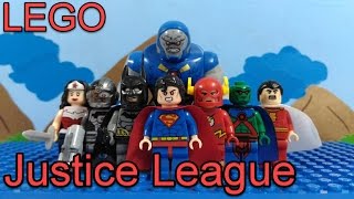 LEGO - Justice League - Batman Superman vs Darkseid - Knockoff Minifigures Review