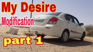 swift dzire 2011 model modified part 1