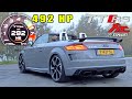 AUDI TT RS | STOCK vs TUNED | 100-200 SOUND &amp; AUTOBAHN POV