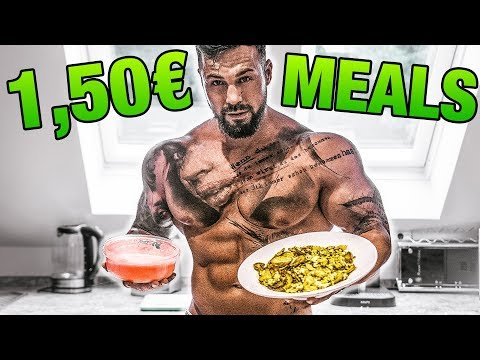 Ich esse EINE WOCHE lang für nur 3 € am TAG 🥗. 