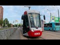 Санкт-Петербург. Трамвай Alstom Citadis 8901 маршрута №60. 27 июня 2023