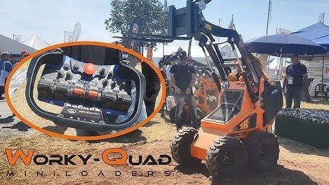 Worky-Quad Mini Loader with Scanreco RC400 Radio Remote Control