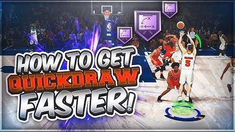 HOW TO GET QUICKDRAW ON NBA 2K20 FAST  (BEST METHOD)