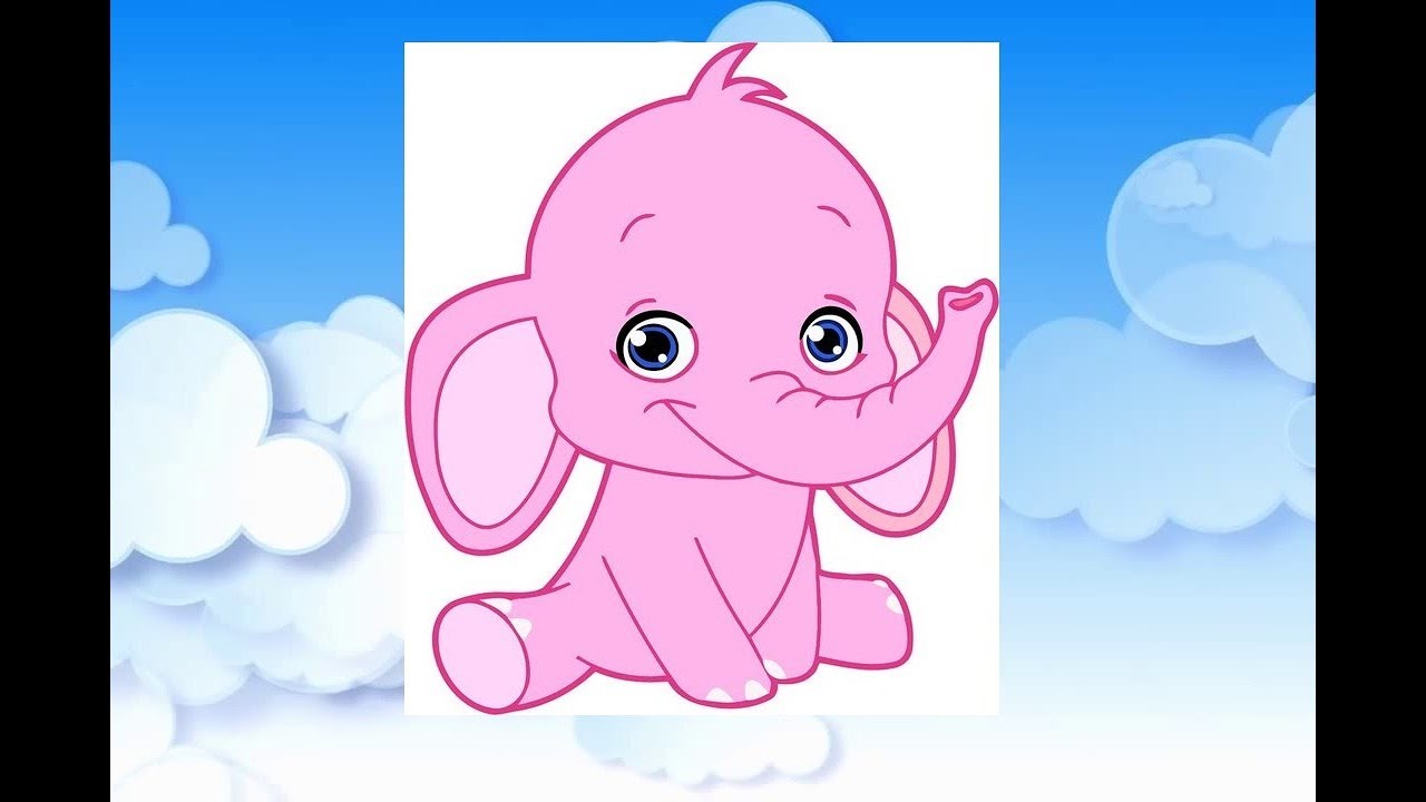 Включи про розового. Розовый слон. Розовый слонёнок. Розовый слон песня. Песенка про розового слона.
