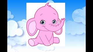 Детская песня Розовый слон