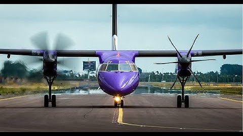 Aerofly FS Q400 Full Flight, Cold&Dark Startup, FMS Flight Programming, Autopilot, ILS Landing